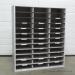 Light Grey 36 Slot Pigeon Hole Paper Mail Sorter